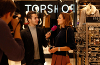 Презентация коллекции J.W.Anderson for Topshop в Tsvetnoy Central Market  