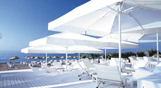 пляж отеля Hillside Su hotel 5*